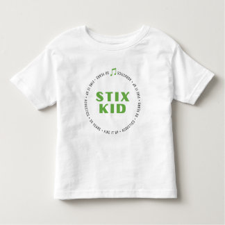 TODDLER - Stix Kid front/back (white/light colours Toddler T-Shirt