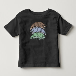 Toddler T-Shirt - 3 Pill Bugs (vivid)