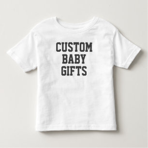 Toddler T-Shirt Custom Baby Gifts Blank Template