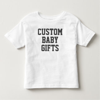Toddler T-Shirt Custom Baby Gifts Blank Template