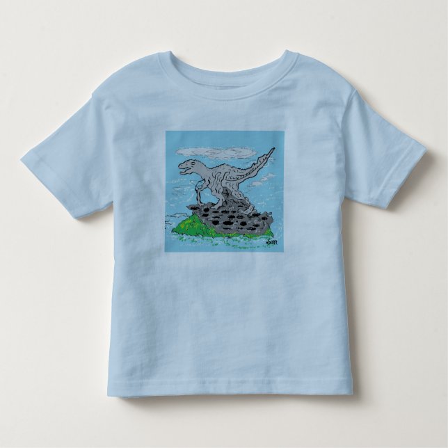 Toddler T-Shirt : Dinosaur  (Front)