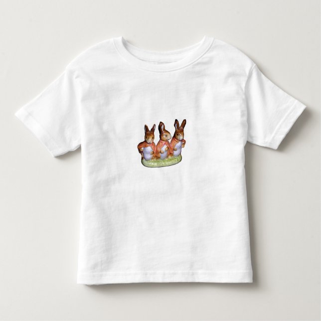 Toddler T-shirt - Flopsy, Mopsy and Cottontail (Front)