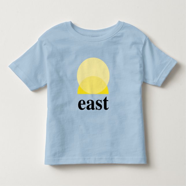 Toddler T-Shirt in Light Blue (Front)