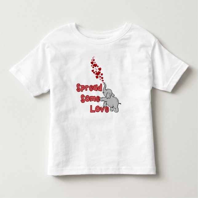 Toddler T-Shirt - Spread Some Love (Front)