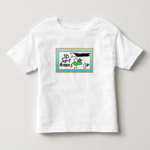 Toddler t-shirt surf birdies and waves
