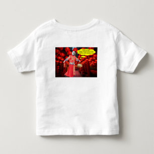 toddler tee. Happy Chinese New Year. panda/man T-Shirt