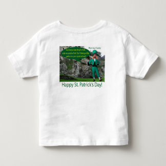 toddler tee.  Happy St. Patrick's Day.  irish sett T-Shirt