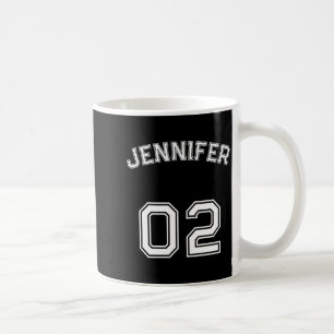 Toddler Teen Girl Name Jersey Number Nk Srts Coffee Mug