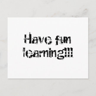 Toddler tutor Learning Centre Postcards