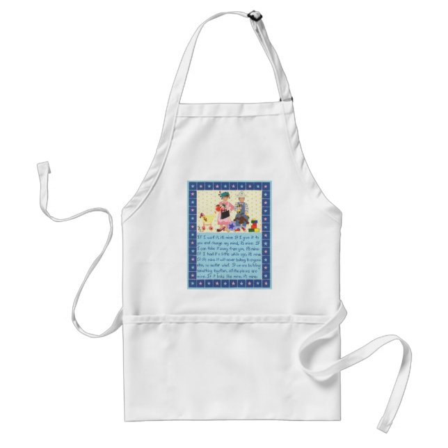 Toddlers Creed Standard Apron (Front)