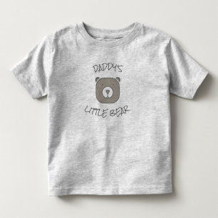 Toddlers 'Daddy's Little Bear' Design Toddler T-Shirt