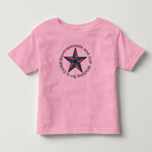 Toddler's Gastroparesis Star Toddler T-Shirt