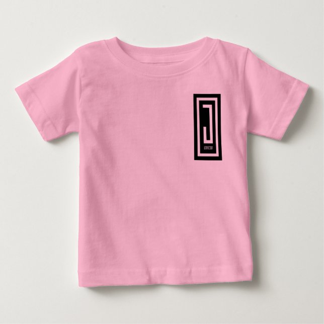toddlers j wear design long sleeve tee (Front)