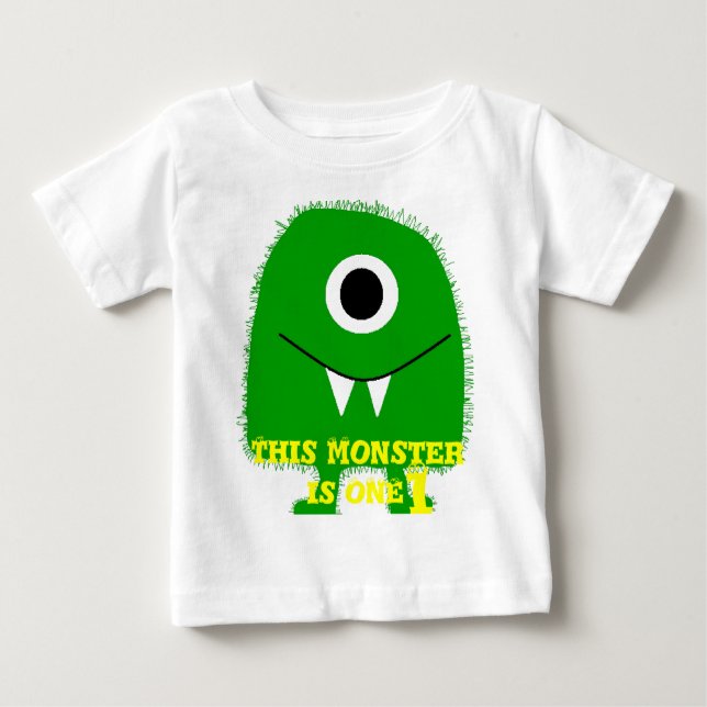 Toddlers/kids Monster Shirt (Front)