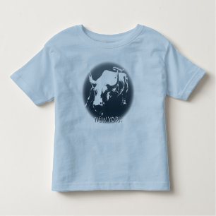 Toddler's New York Shirt NYC Bull Souvenir Shirt