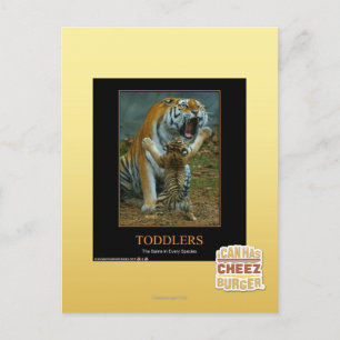 Toddlers Postcard