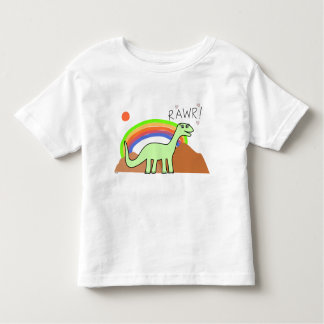 Toddlers Rainbow Rawr Shirts