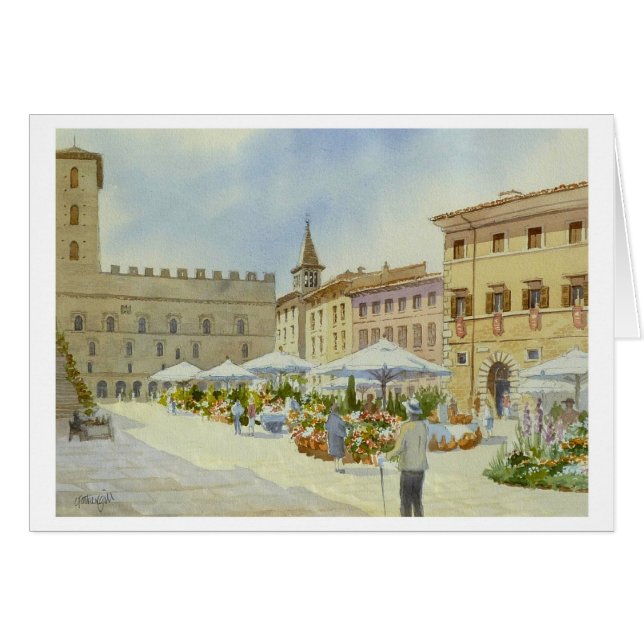 Todi Flower Market (Front Horizontal)