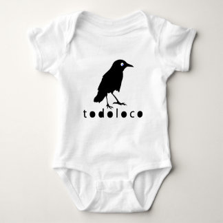 Todoloco Crow Baby Bodysuit