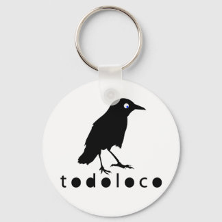 Todoloco Crow Key Ring