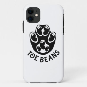 Toe Beans - Black Beans iPhone 11 Case