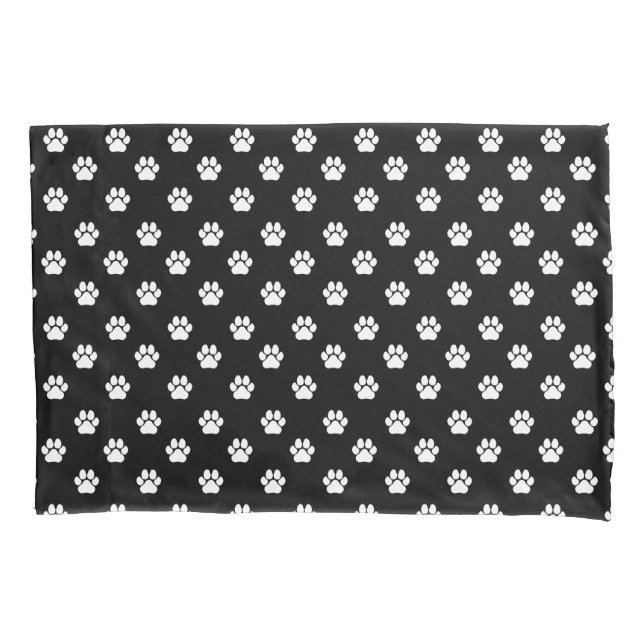 Toe Beans Puppy Prints Pillowcase (Front)