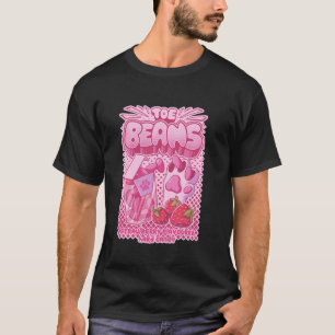 Toe Beans strawberry flavoued hard candy funny cat T-Shirt