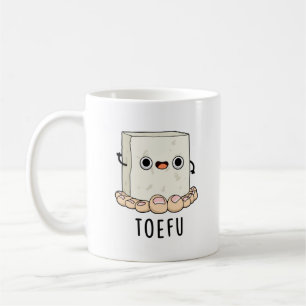 Toe-fu Funny Tofu Pun  Coffee Mug