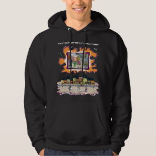 Toe’s Town Comic Black Pullover Hoodie