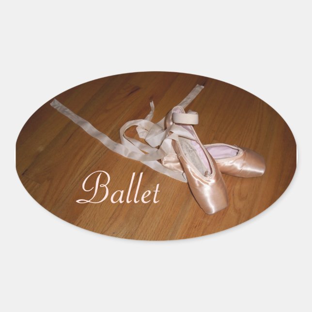 'Toe Shoes' Large Stickers (Front)