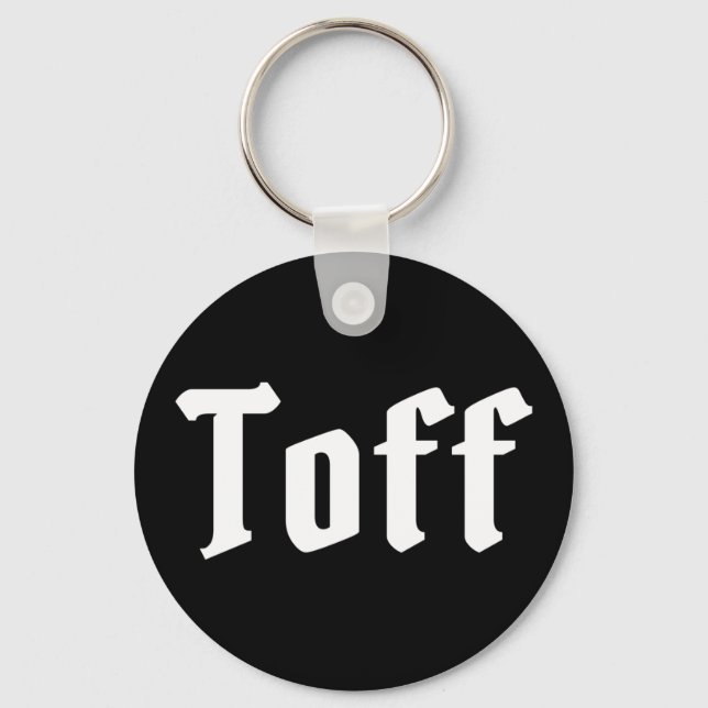 Toff Keychain (Front)