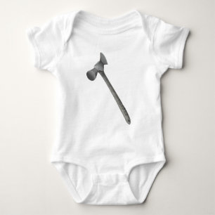Toffee hammer illustration baby bodysuit