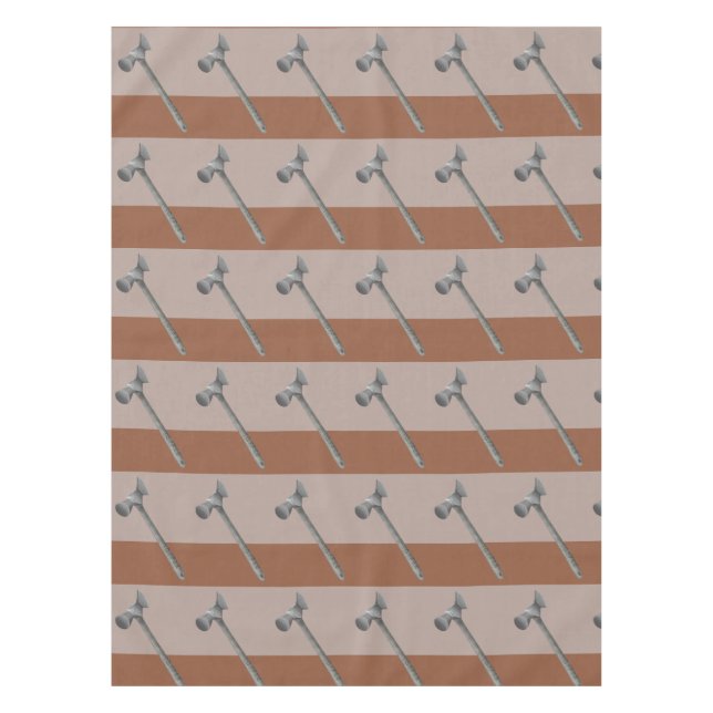 Toffee hammer illustration tablecloth (Front)