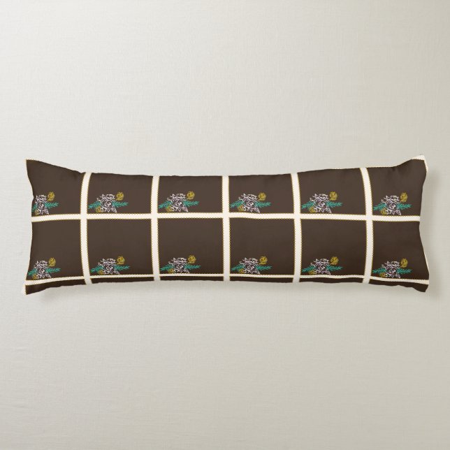 Toffee Rose Body Cushion (Front)
