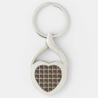 Toffee Rose Key Ring