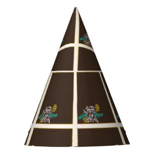 Toffee Rose Party Hat
