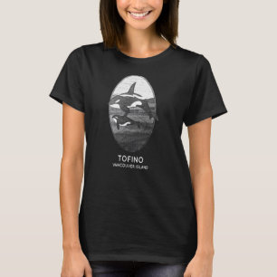 Tofino Bc Orca Whales Killer Whale Souvenir Long S T-Shirt