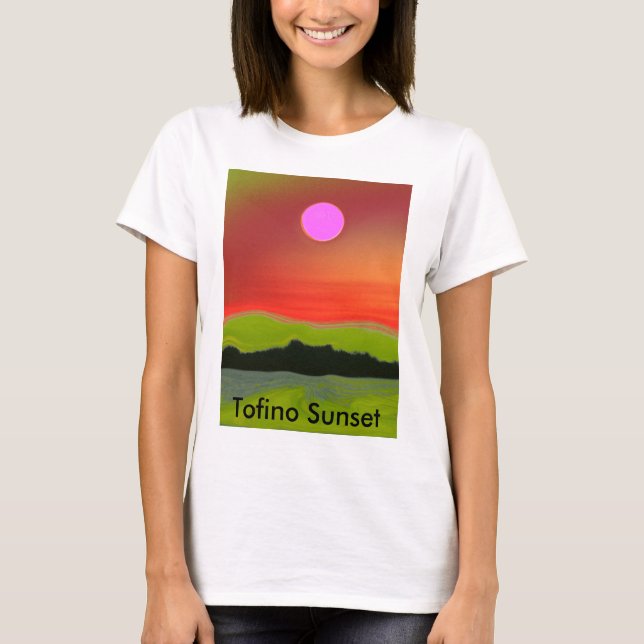 Tofino Sunset T-Shirt (Front)