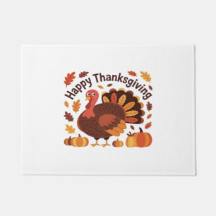 Tofu Over Turkey Classic T-Shirt Doormat