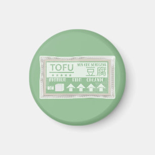 Tofu Pop art food packaging Magnet