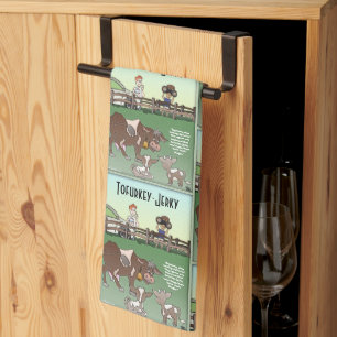 Tofurkey Jerky Kitchen Towel