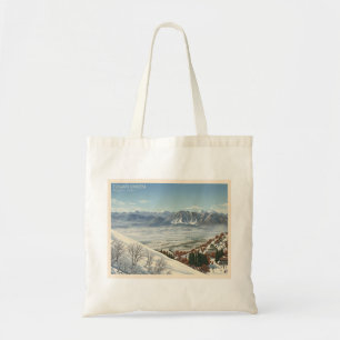 Togari Onsen 戸狩温泉 Nagano 長野 Snow landscape Tote Bag