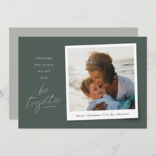 Together 2021 Neutral Photo Christmas Card