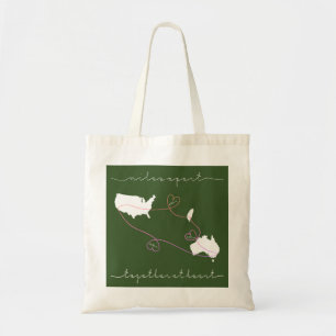 together at heart tote bag