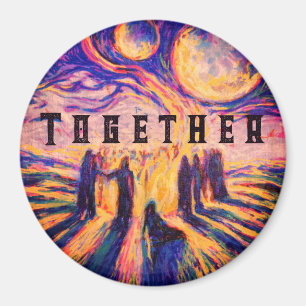 Together by the fire Mystical Magnet