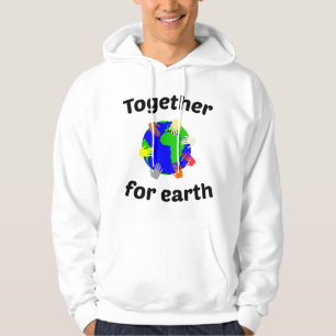 together for earth hoodie
