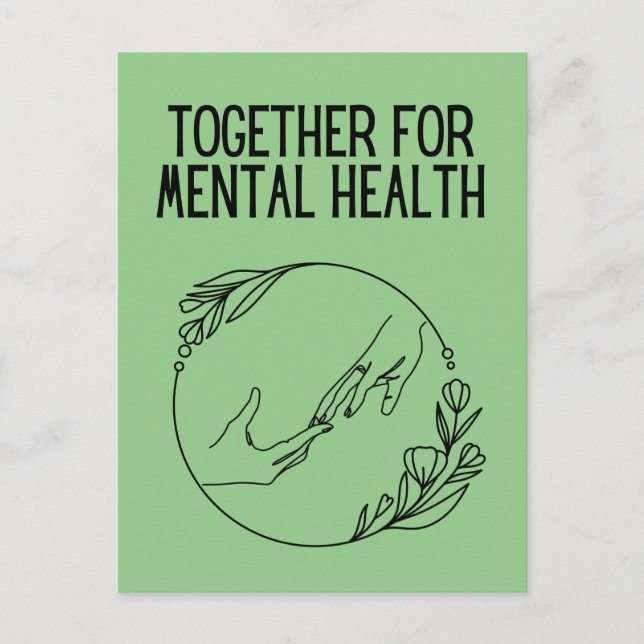 Together For Mental Health Postcard (Front)