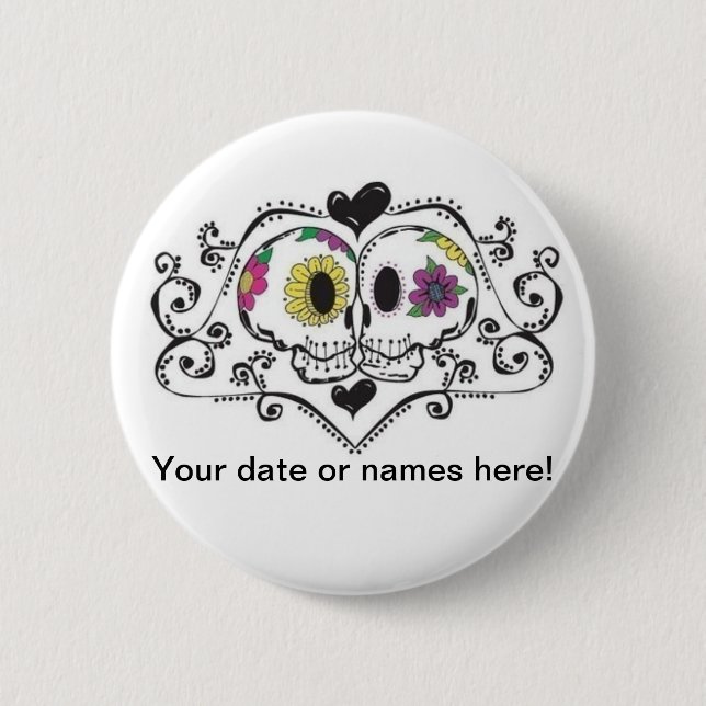 Together, Forever 6 Cm Round Badge (Front)