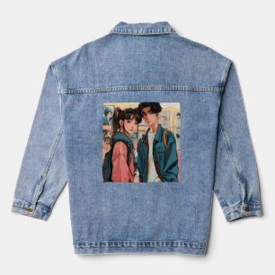 Together Forever: A Double Love Story Denim Jacket