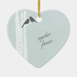 Together Forever Ceramic Tree Decoration
